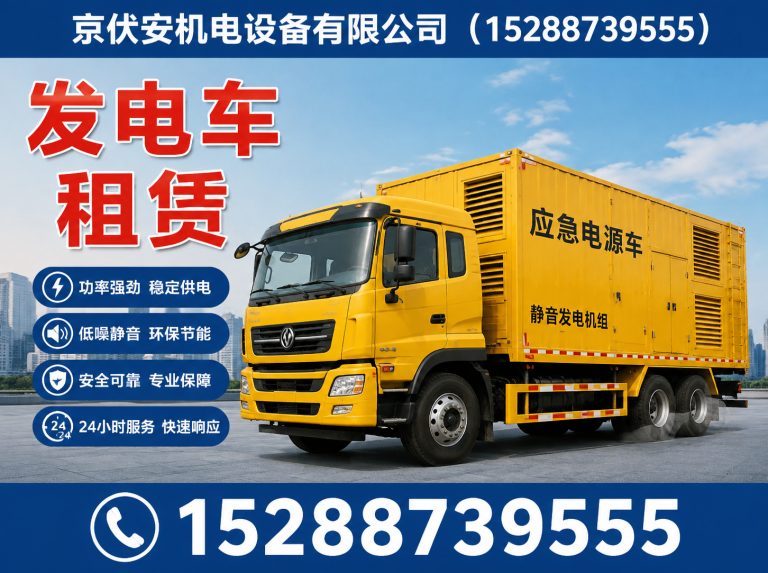 东莞发电机出租展示图